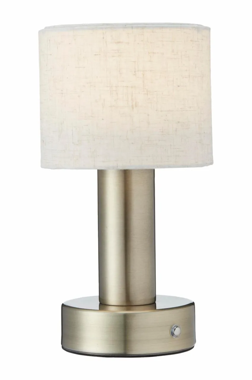Bordslampor|Jotex Bordslampa Tiara Laddbar Brass