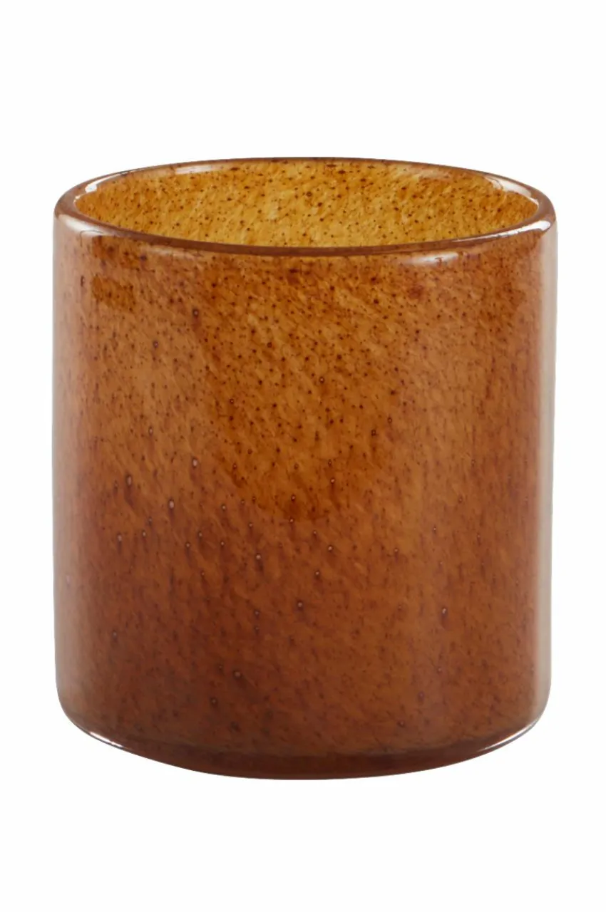 Ljuslyktor|Jotex BOSS Ljuslykta - Höjd 12 Cm Senapsbrun