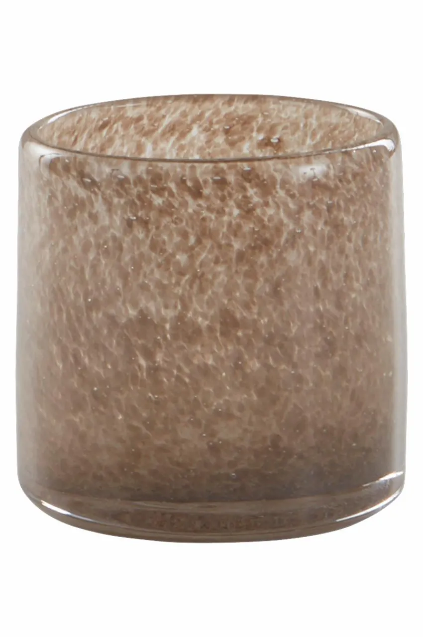 Ljuslyktor|Jotex BOSS Ljuslykta - Höjd 8,5 Cm Beigelila