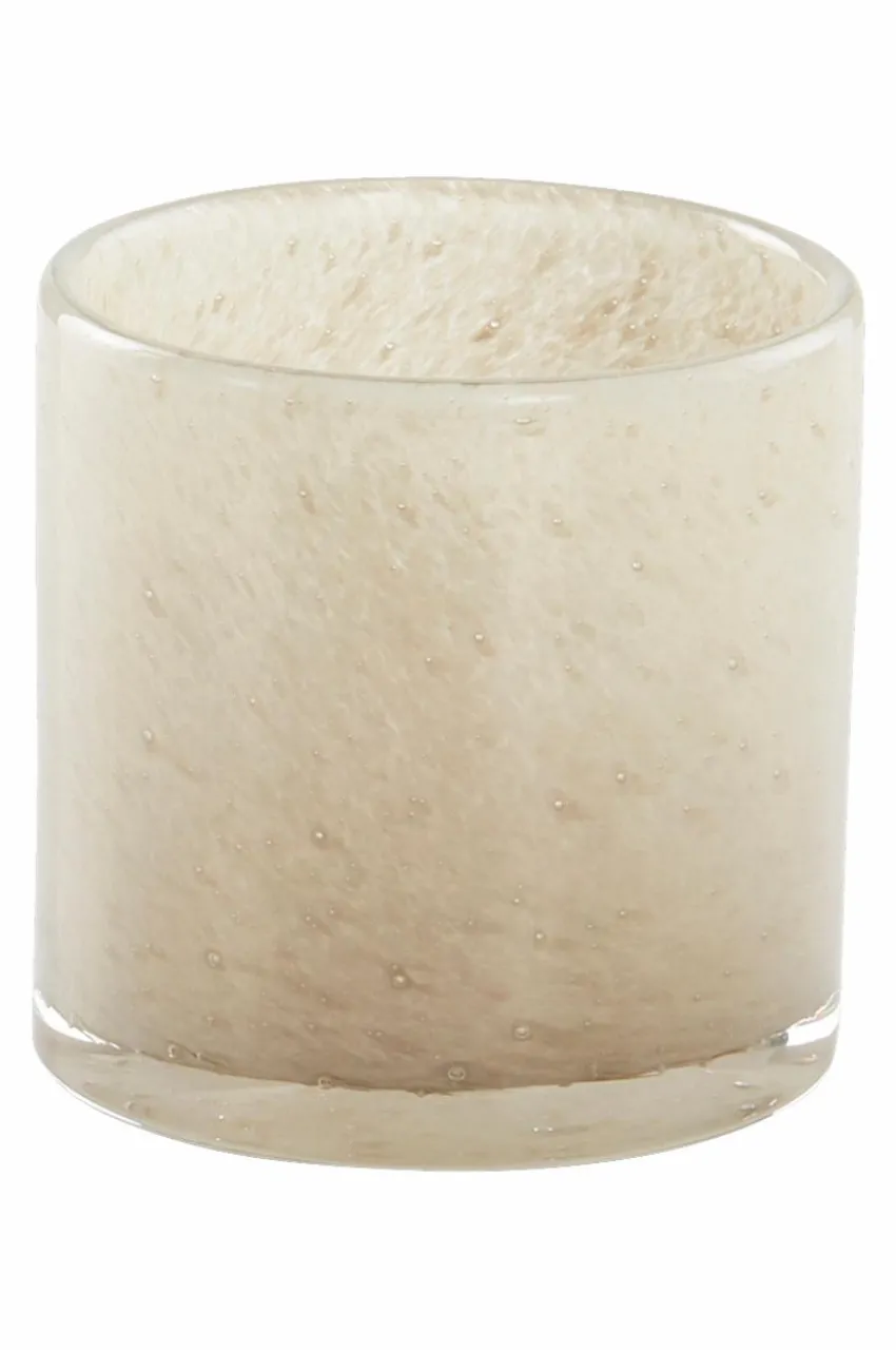 Ljuslyktor|Jotex BOSS Ljuslykta - Höjd 8,5 Cm Varmgrå