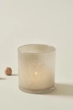 Ljuslyktor|Jotex BOSS Ljuslykta - Höjd 16 Cm Varmgrå