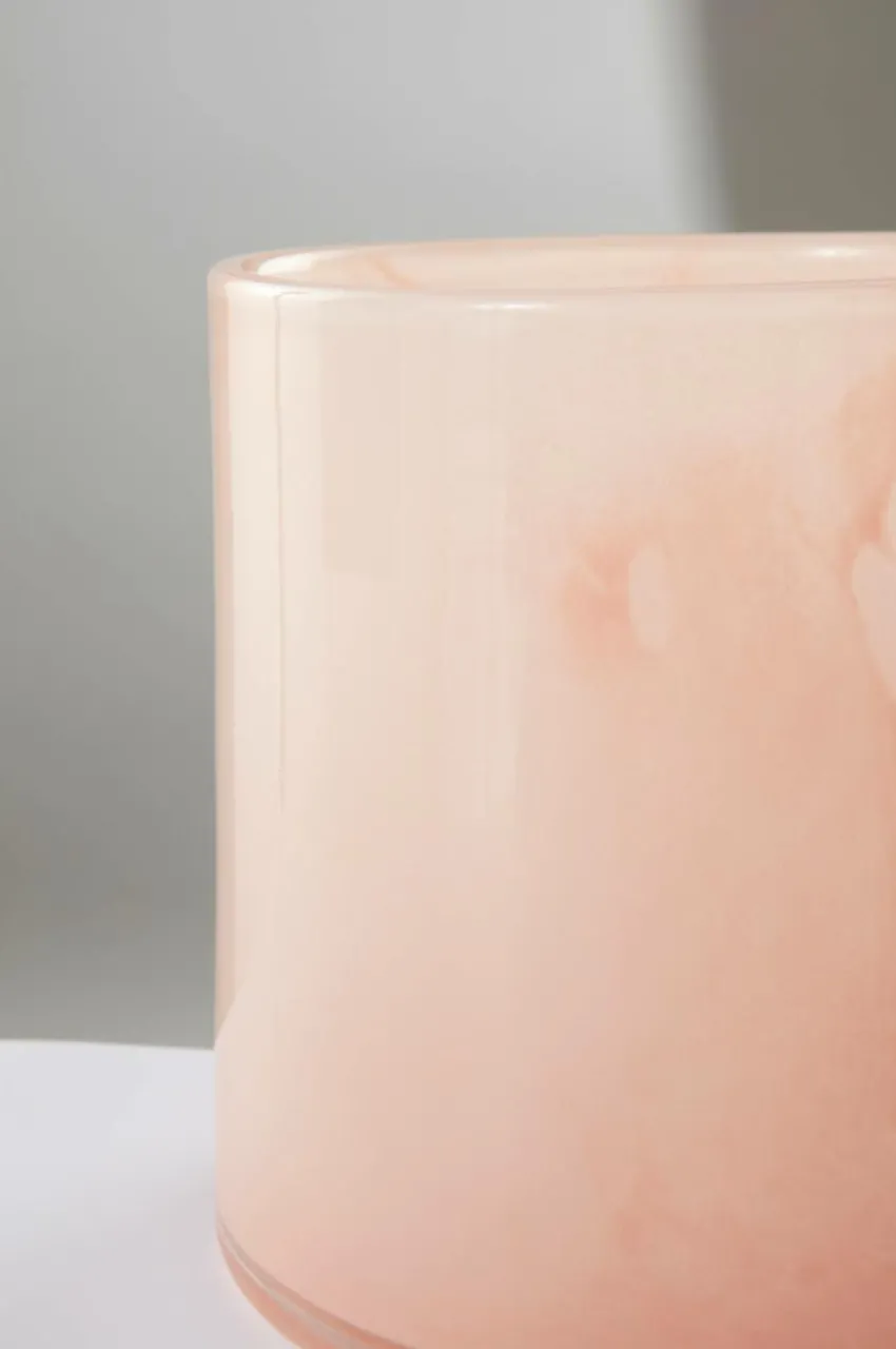 Ljuslyktor|Jotex BOSSY Ljuslykta - Höjd 16 Cm Ljus persika
