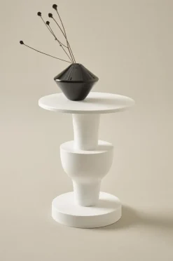 Bord|Jotex BRANFORD Sidobord ø 41 Cm Vit