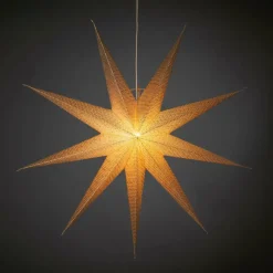 Julbelysning|Jotex BRASS Julstjärna 115 Cm Mässing