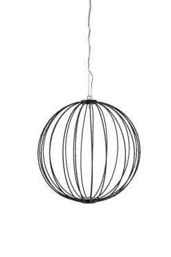 Utebelysning|Utebelysning|Jotex BREEZE Hängande Dekoration LED ø 50 Cm Svart