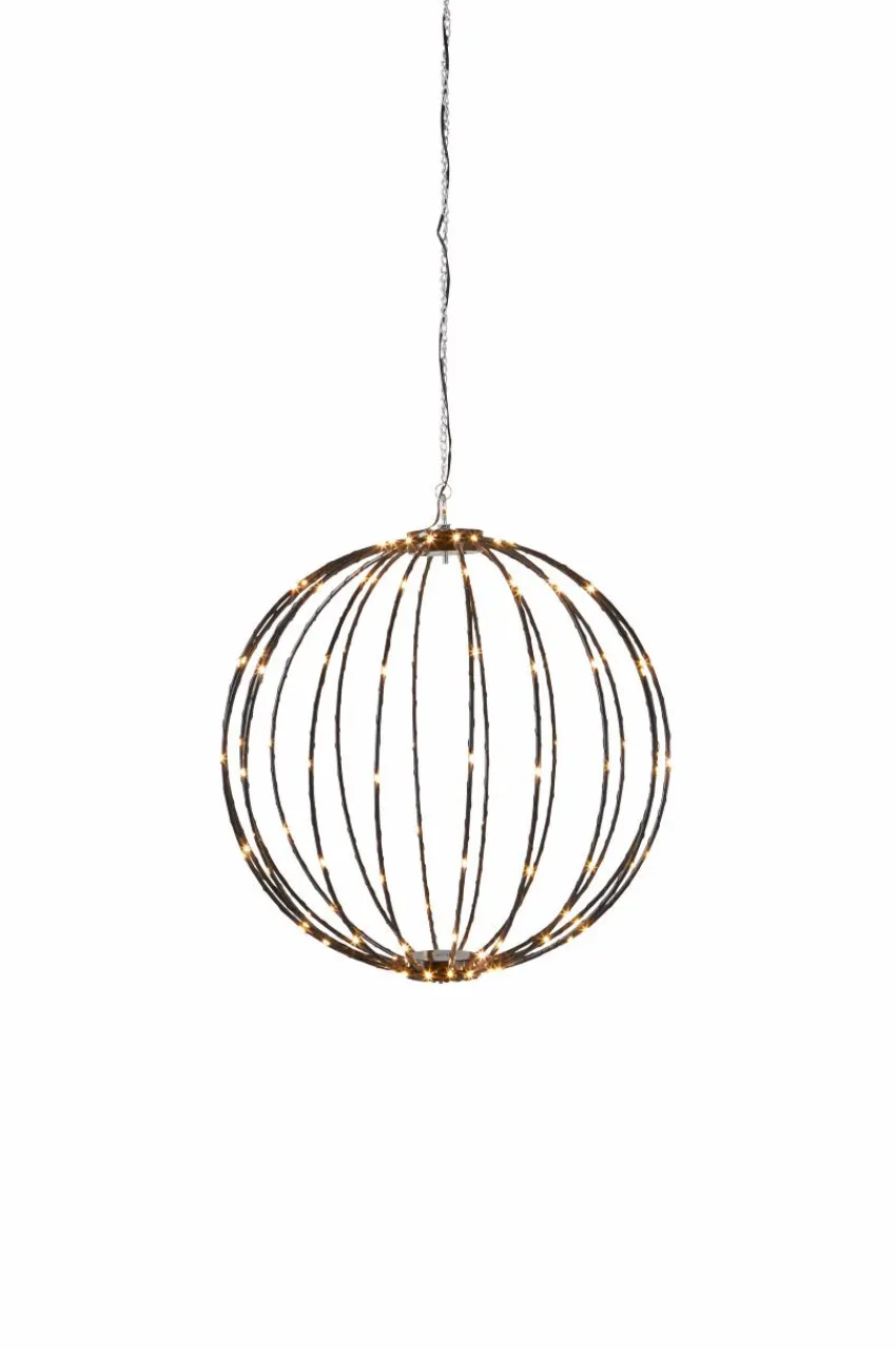 Utebelysning|Utebelysning|Jotex BREEZE Hängande Dekoration LED ø 40 Cm Svart