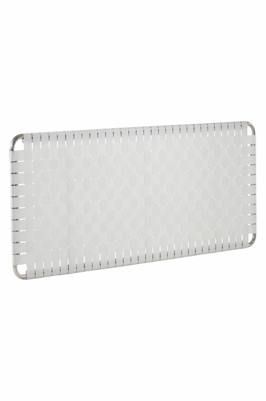 Sänggavlar|Jotex BREMEN Sänggavel 160 Cm Krom/vit