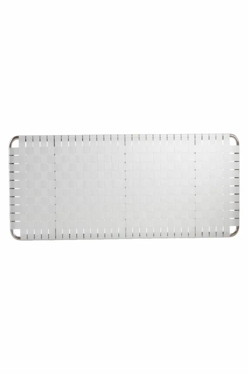 Sänggavlar|Jotex BREMEN Sänggavel 160 Cm Krom/vit