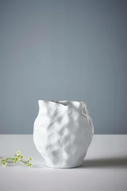 Vaser|Jotex BUBBA Vas - Höjd 31 Cm Vit