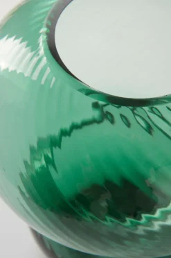 Vaser|Jotex BUBBLAN Glasvas - Höjd 19,5 Cm Grön