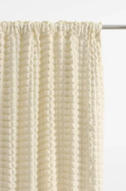 Multifunktionsgardiner|Jotex BUBBLY Multifuktionsgardin - 1 Längd Naturvit