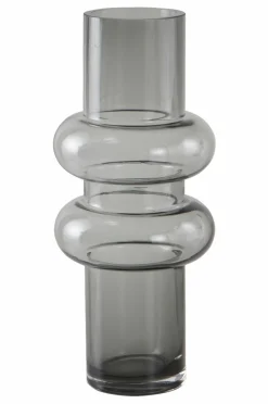 Vaser|Jotex BULAN Glasvas Grå