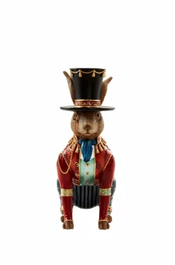 Juldekoration|Jotex BUNNY Dekorationsfigur Röd/svart