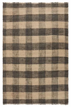 Jutemattor|Jotex BURSA Jutematta 200x300 Cm Svart/naturvit