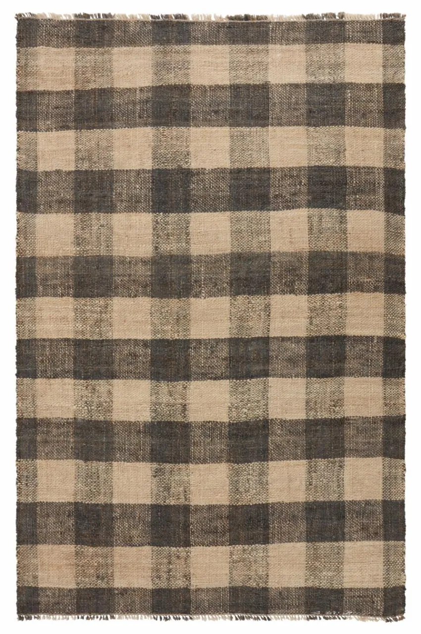 Jutemattor|Jotex BURSA Jutematta 200x300 Cm Svart/naturvit