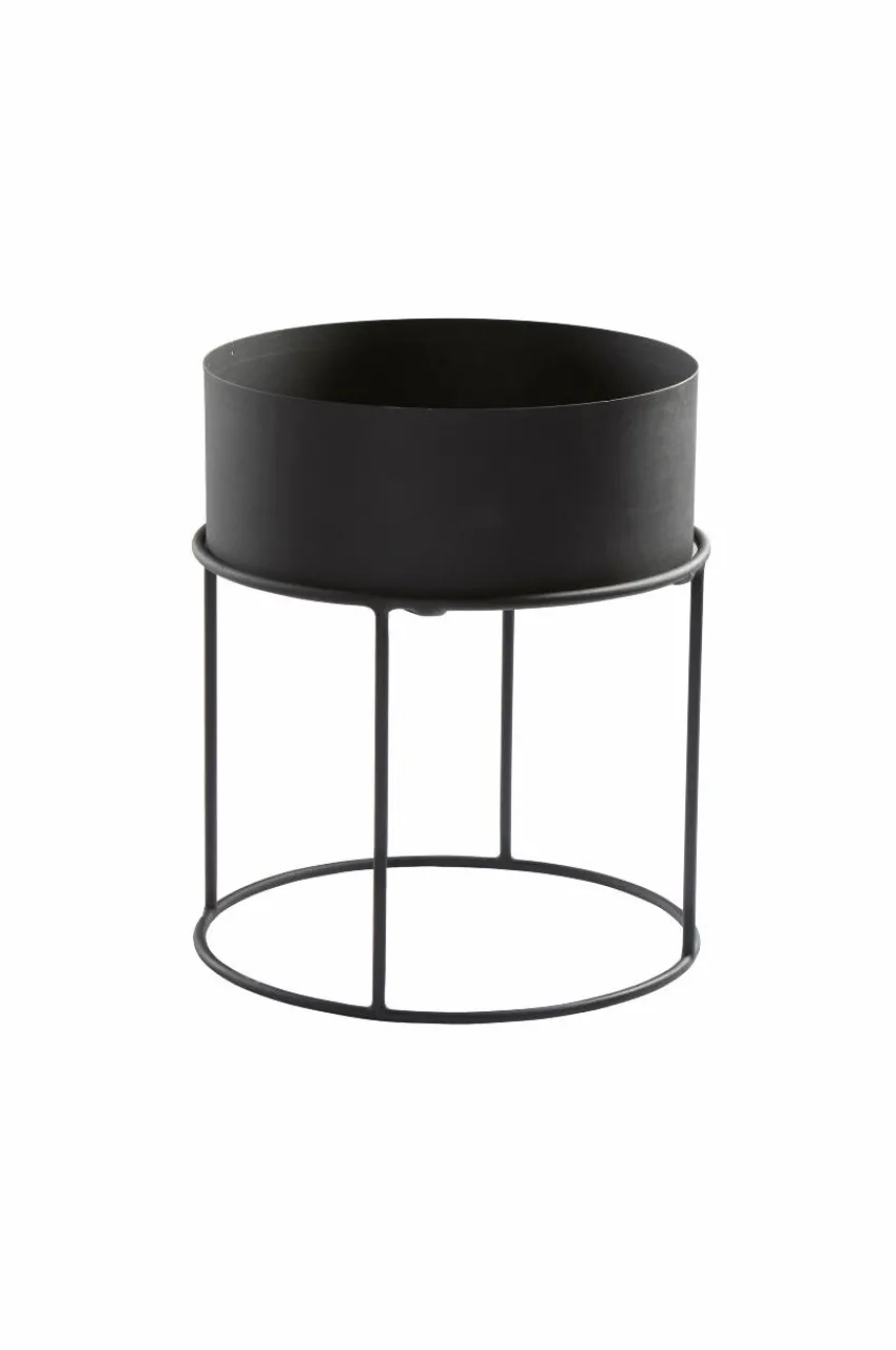Bord|Jotex BYRON Sidobord ø 40 Cm Svart