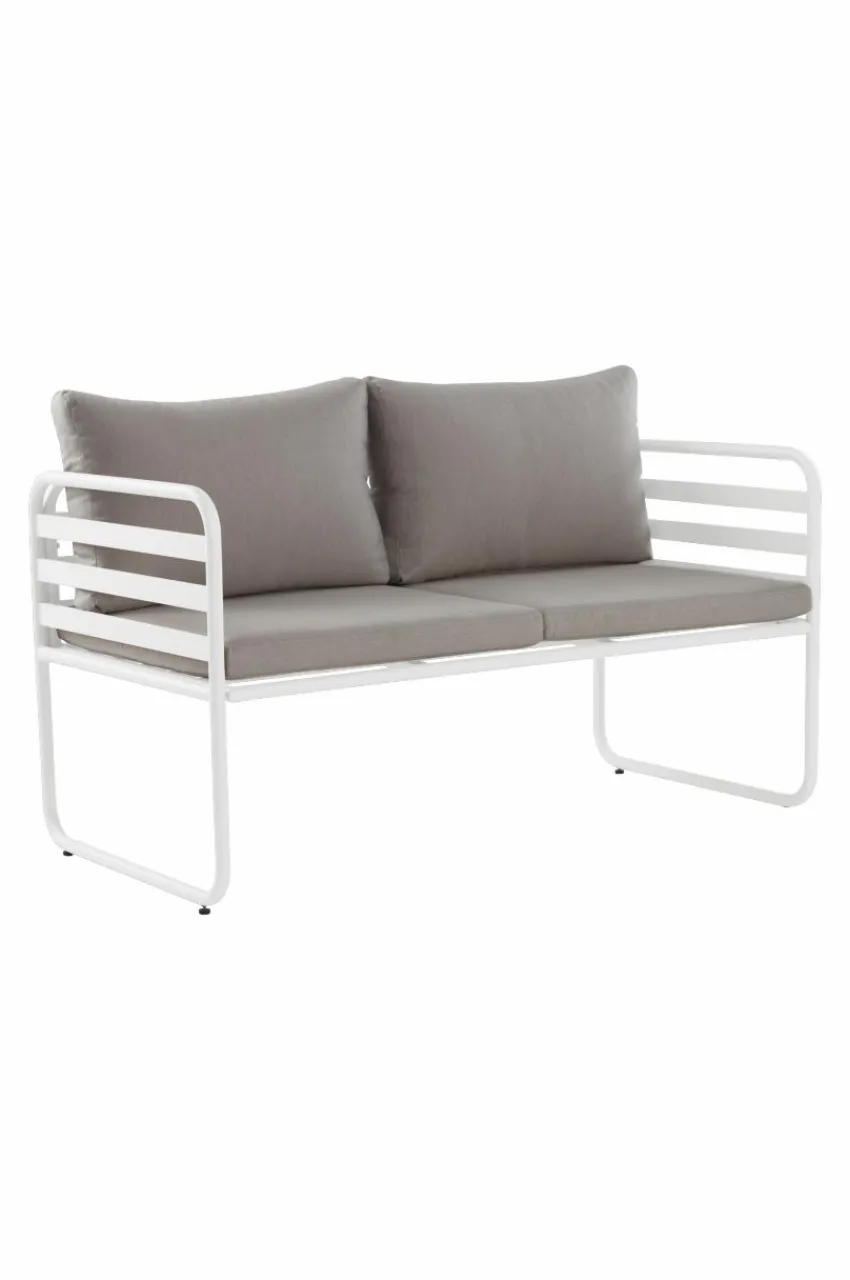 Utesoffor & Utebänkar|Loungemöbler|Jotex CADIZ Loungesoffa Vit