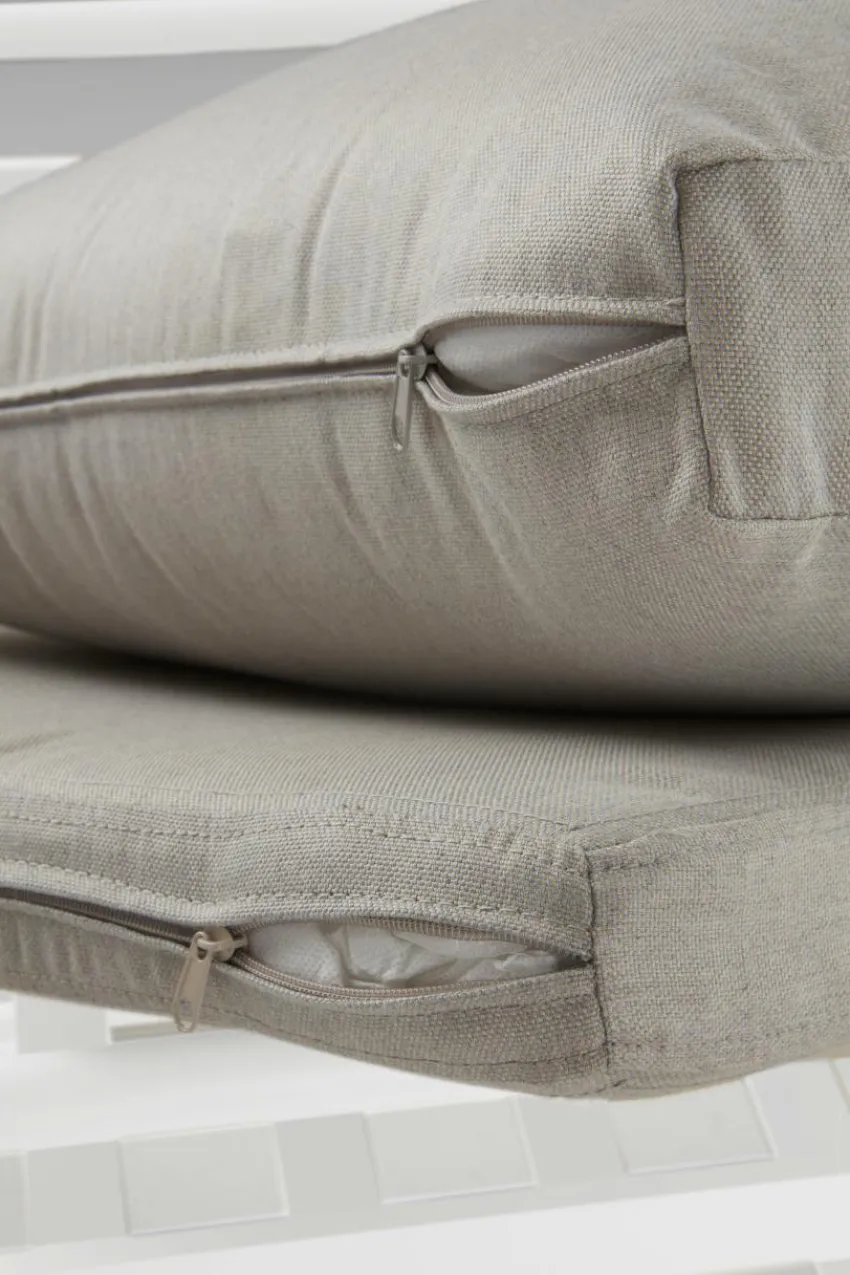 Utefåtöljer|Loungemöbler|Jotex CADIZ Loungestol Vit