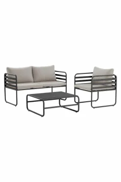 Utefåtöljer|Loungemöbler|Jotex CADIZ Loungestol Svart