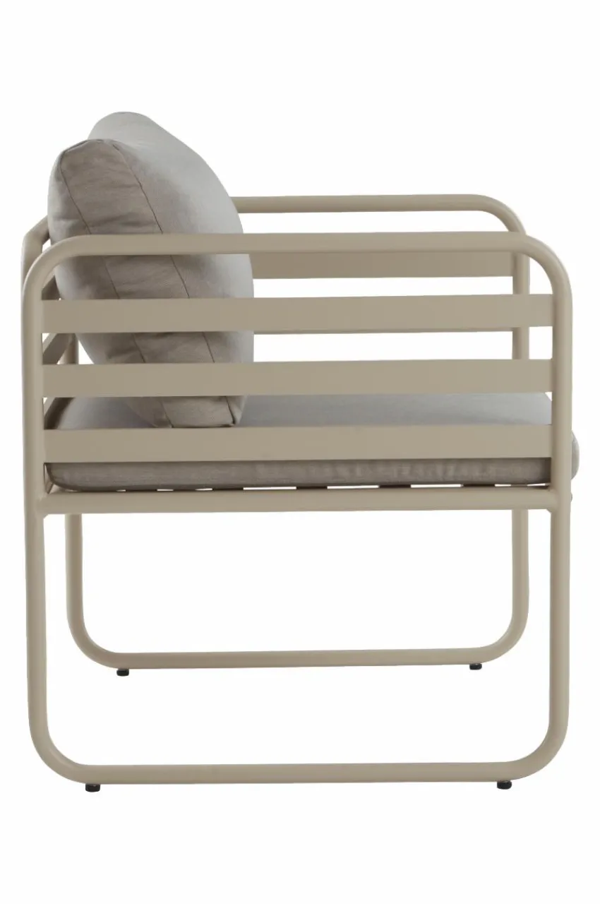 Utefåtöljer|Loungemöbler|Jotex CADIZ Loungestol Beige