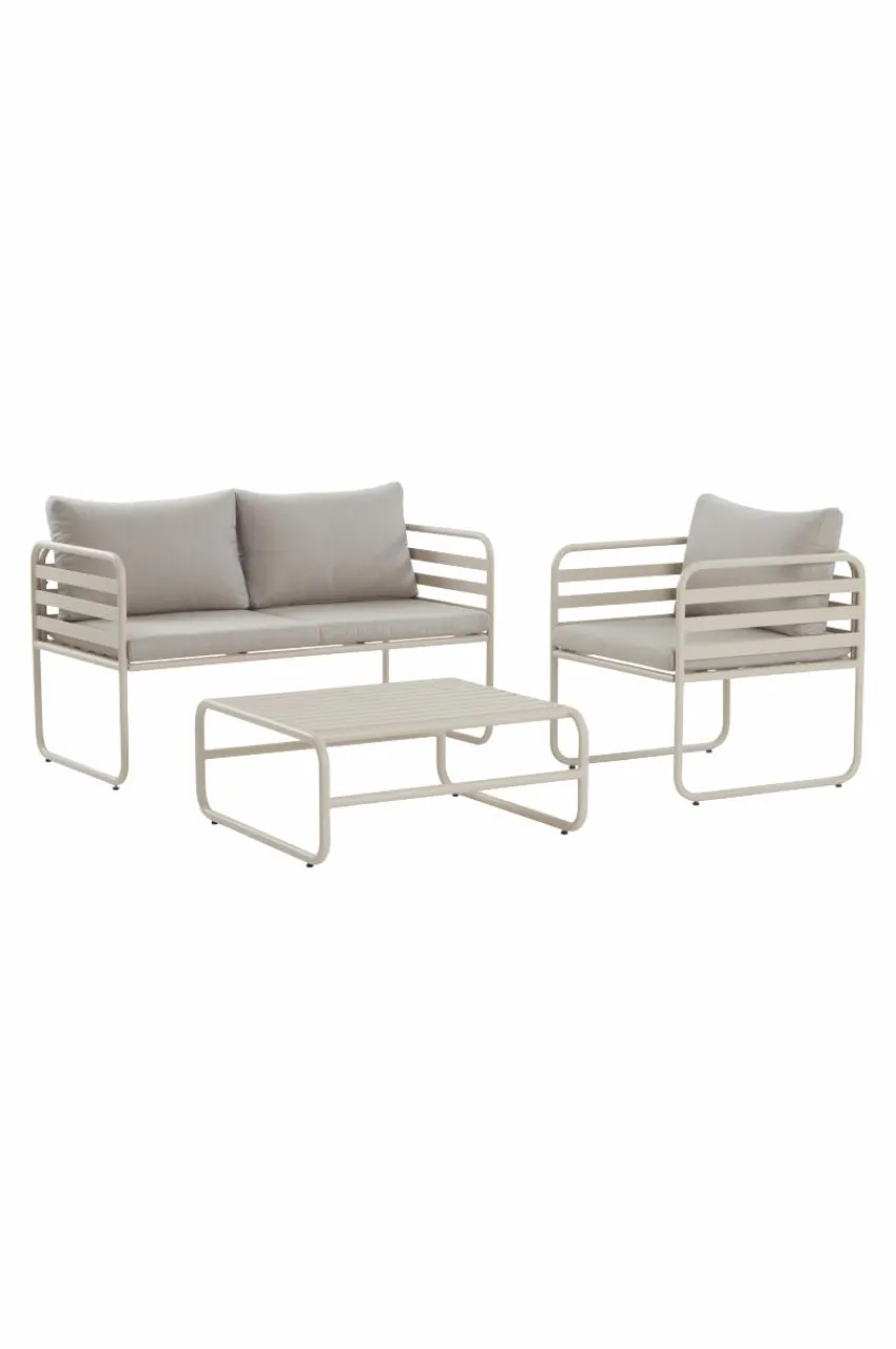 Utefåtöljer|Loungemöbler|Jotex CADIZ Loungestol Beige