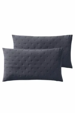 Prydnadskuddar & Fodral|Jotex CALM Kuddfodral 2-pack 90x50 Cm Mörkgrå