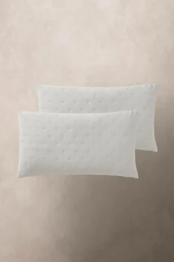 Prydnadskuddar & Fodral|Jotex CALM Kuddfodral 2-pack 90x50 Cm Benvit