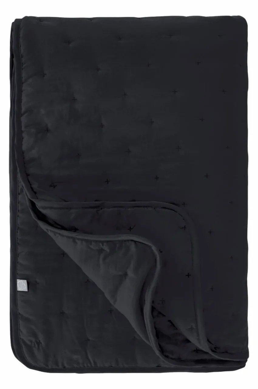 Överkast|Jotex CALM överkast - Dubbelsäng 260x260 Cm Svart