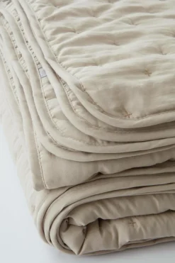 Överkast|Jotex CALM överkast - Enkelsäng 180x260 Cm Beige