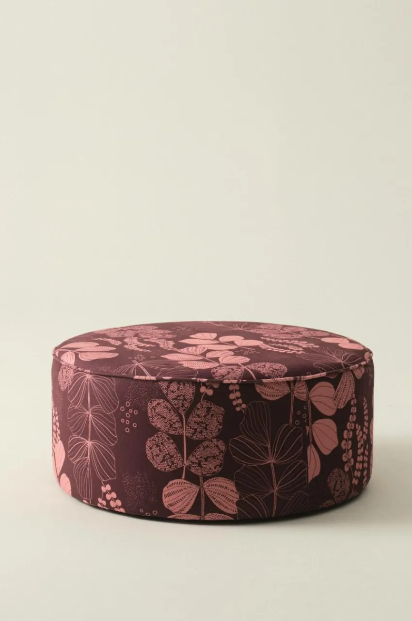Sittpuffar|Jotex CALTHA Puff ø 81 Cm Rosa/Vinröd