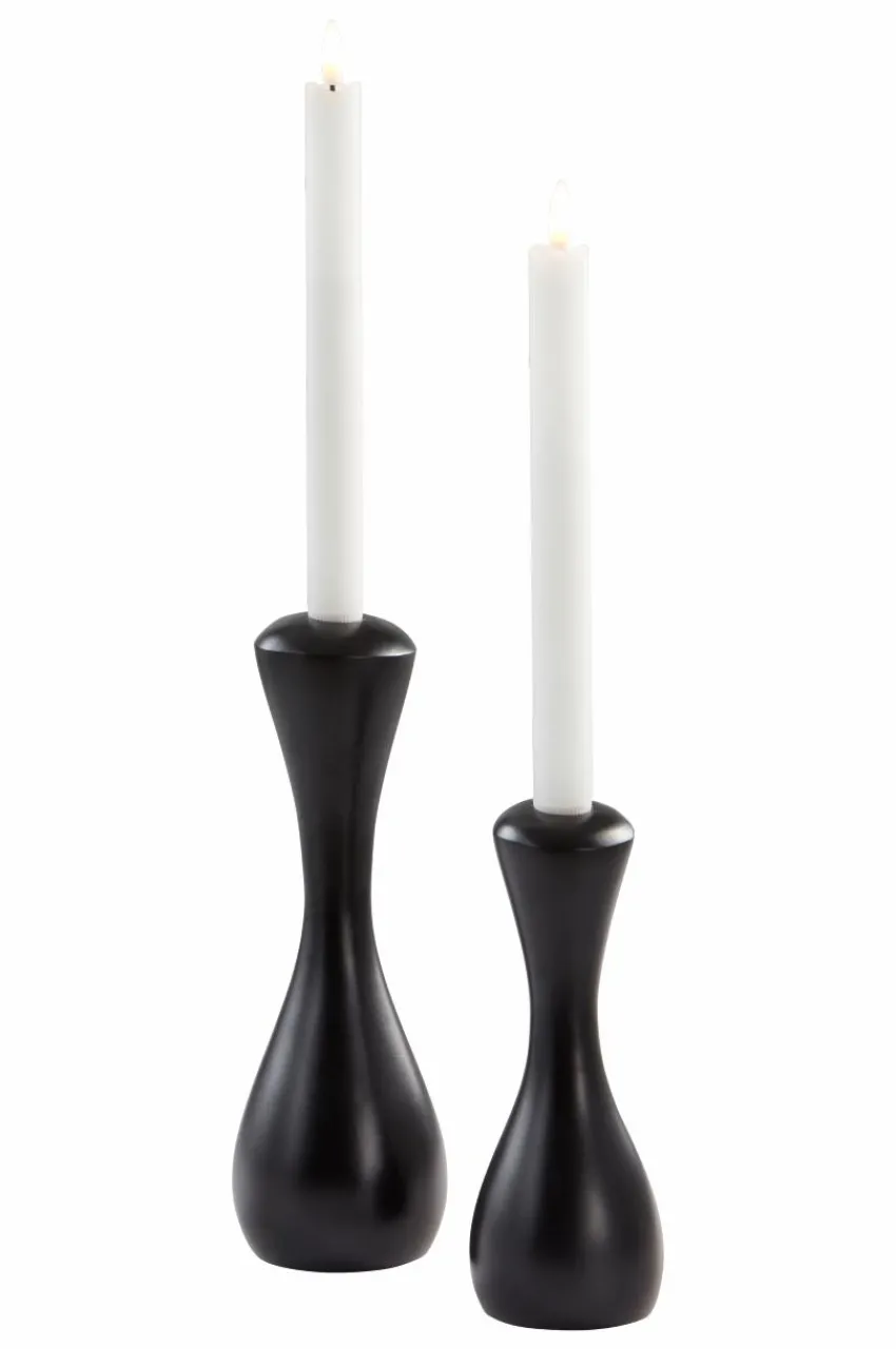 Ljusstakar|Jotex CAMEO Ljusstake 2-pack Mattsvart
