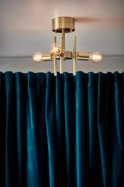 Taklampor|Jotex CANBERRA Taklampa Mässing
