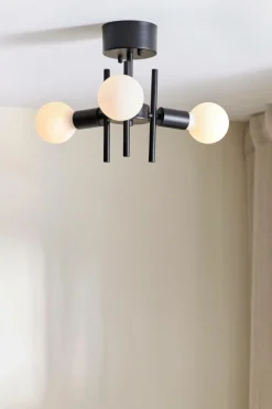 Taklampor|Jotex CANBERRA Taklampa Svart