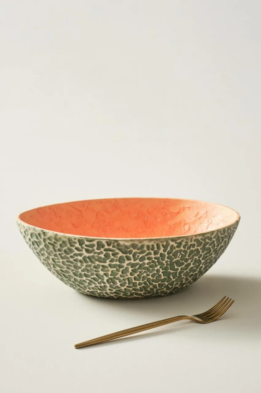 Skålar|Jotex CANTALOPE Skål ø 30 Cm Orange/grön