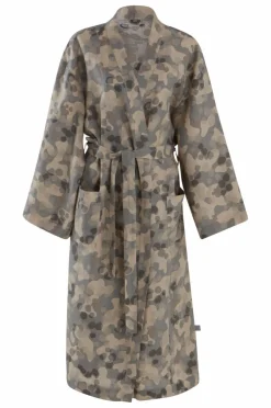 Morgonrockar|Jotex CARA Kimono Lång Grå