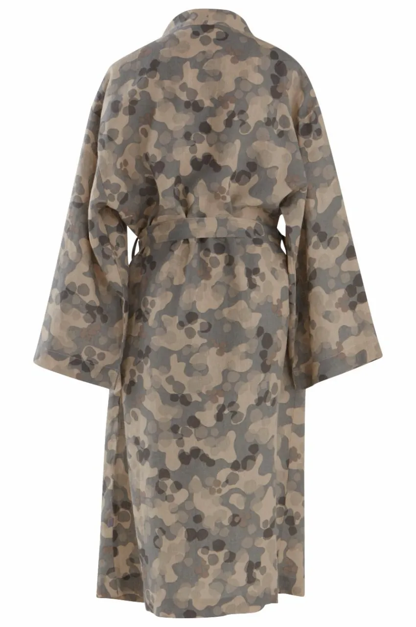 Morgonrockar|Jotex CARA Kimono Lång Grå