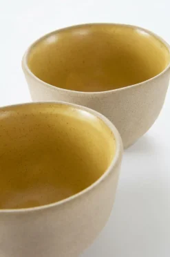 Koppar & Muggar|Jotex CARA Kopp 2-pack Senap/beige
