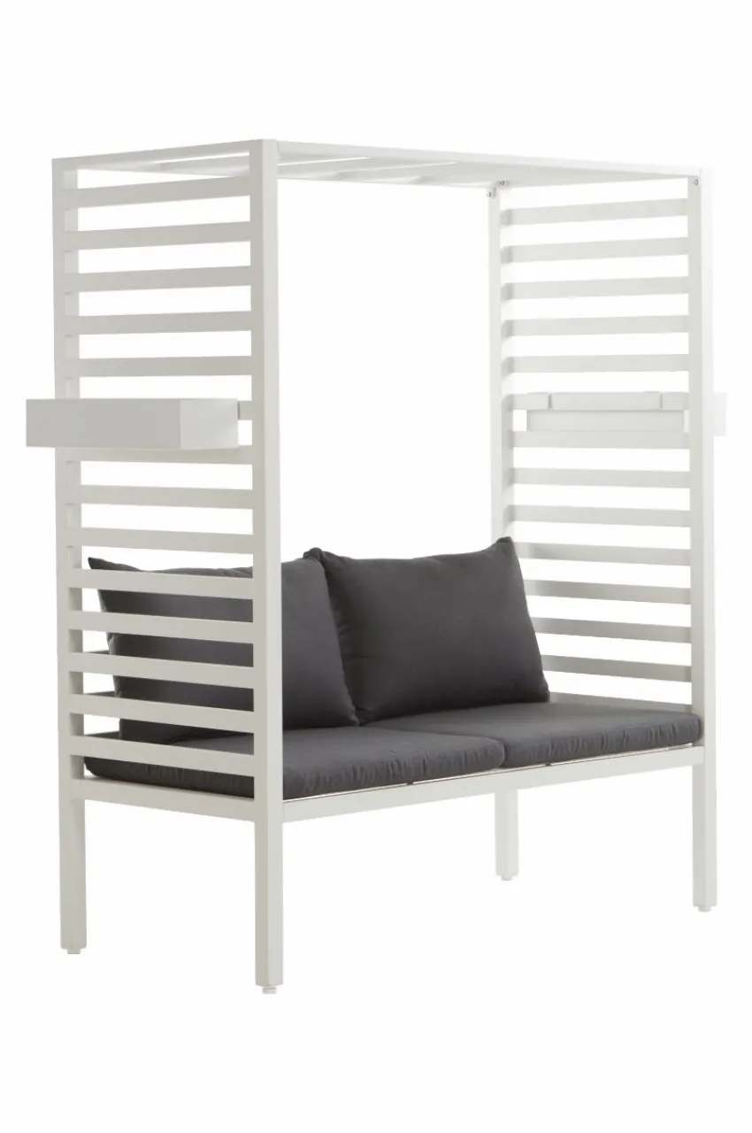 Parasoller & Pergola|Utemöbler|Jotex CARLO Soffa Med Pergola Vit