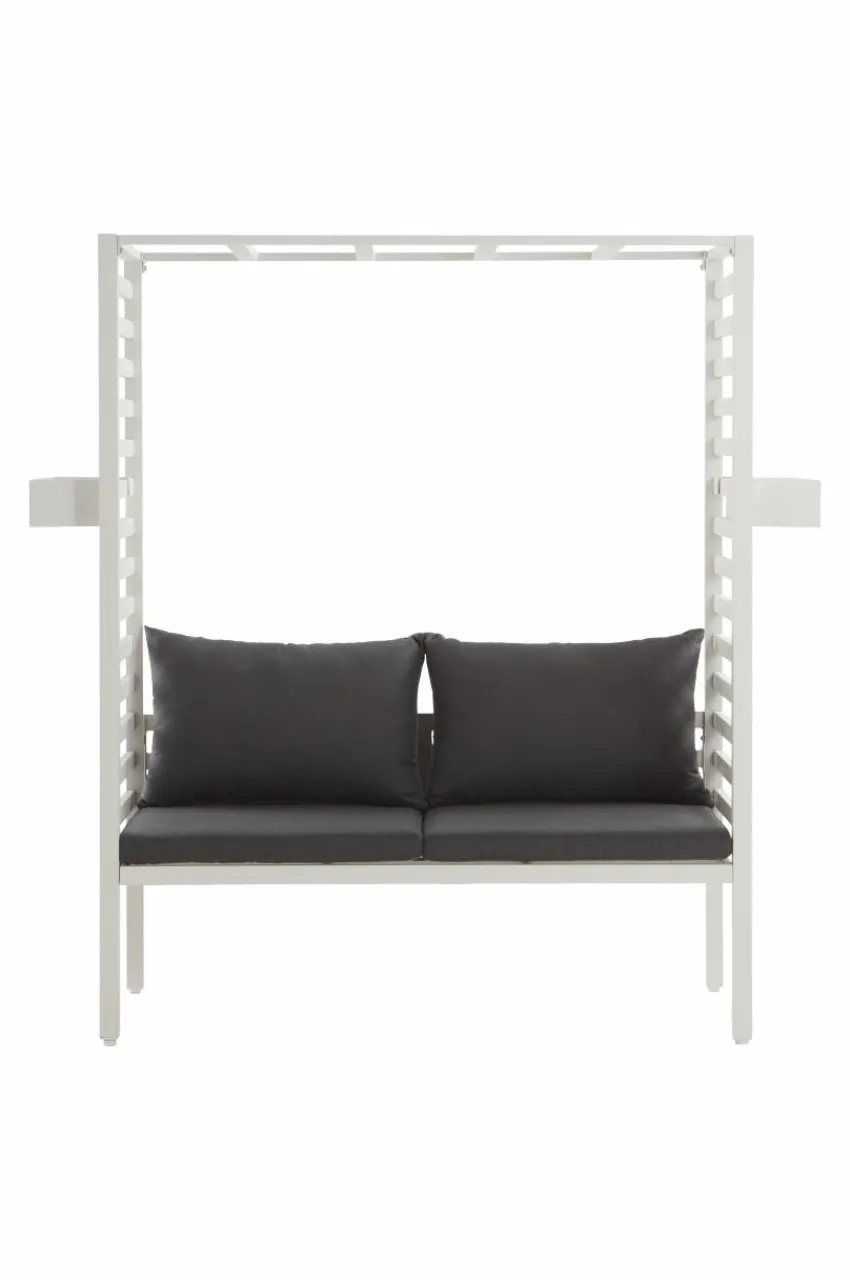 Parasoller & Pergola|Utemöbler|Jotex CARLO Soffa Med Pergola Vit