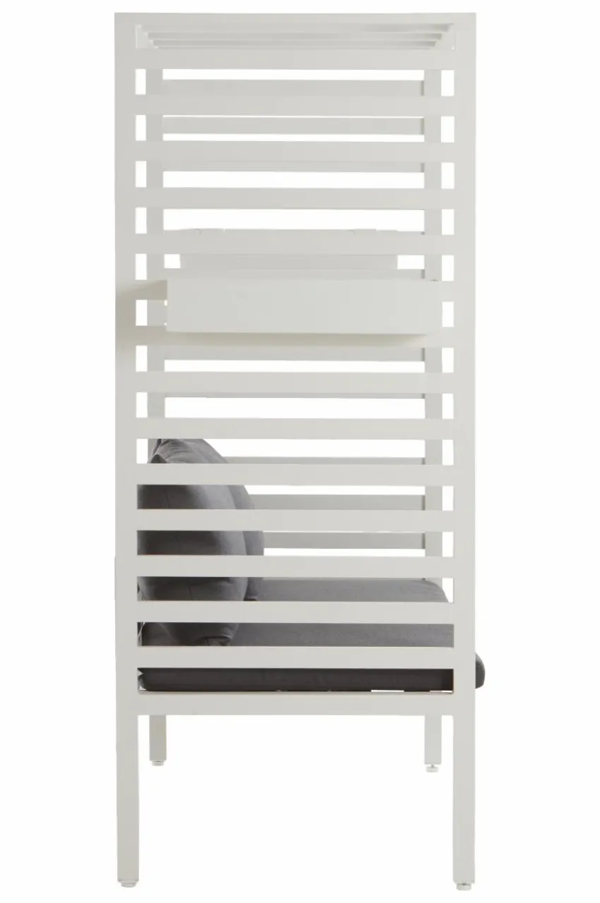 Parasoller & Pergola|Utemöbler|Jotex CARLO Soffa Med Pergola Vit