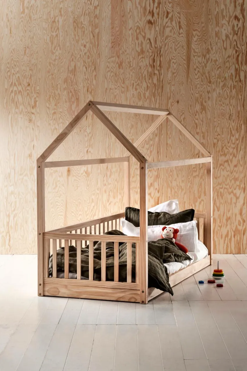 Barnmöbler|Barnmöbler Deal|Jotex CASTILLO Staket Till Barnsäng 90x200 Cm Natur