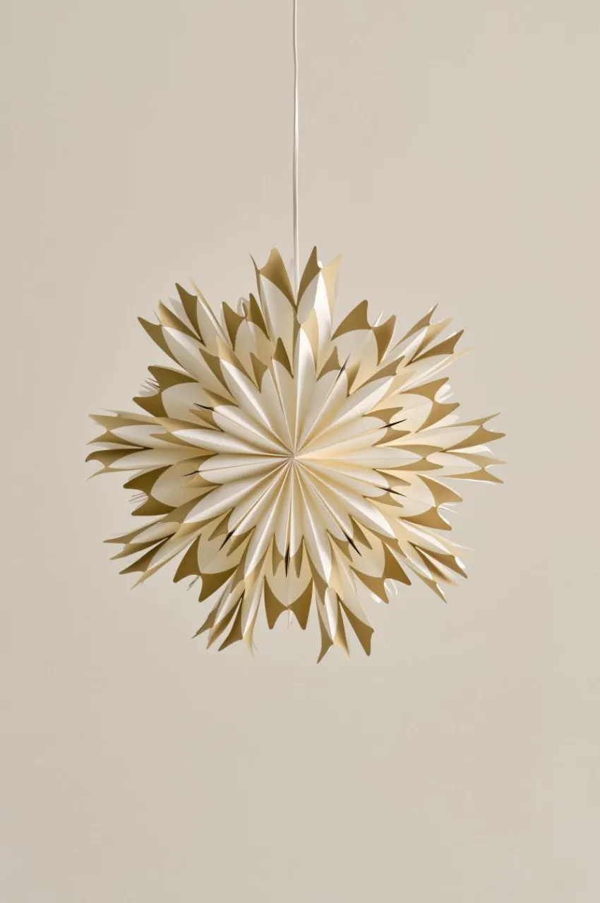 Julbelysning|Jotex CERES Julstjärna ø 50 Cm Vit/brun