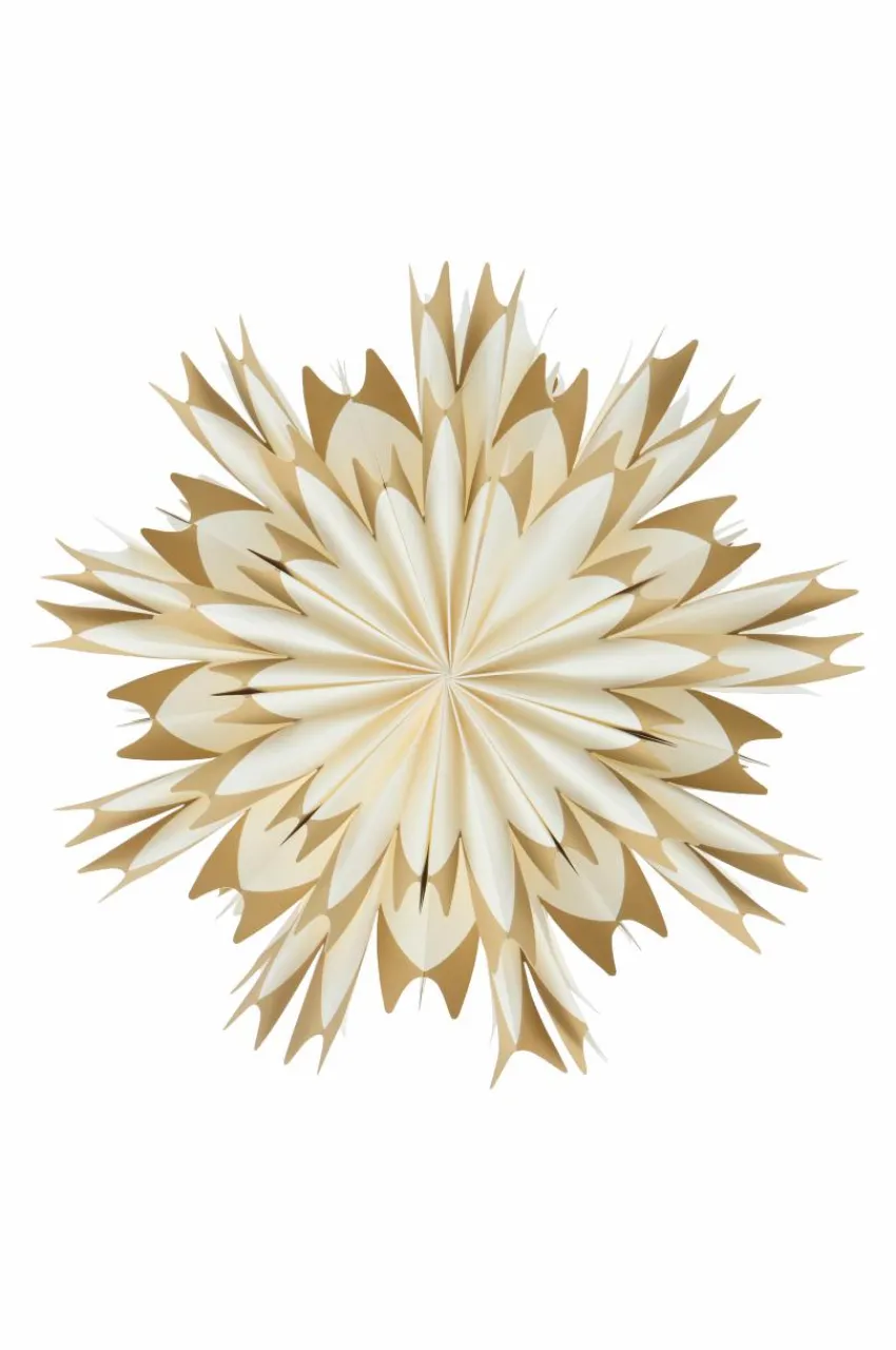 Julbelysning|Jotex CERES Julstjärna ø 50 Cm Vit/brun