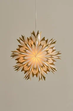 Julbelysning|Jotex CERES Julstjärna ø 50 Cm Vit/brun