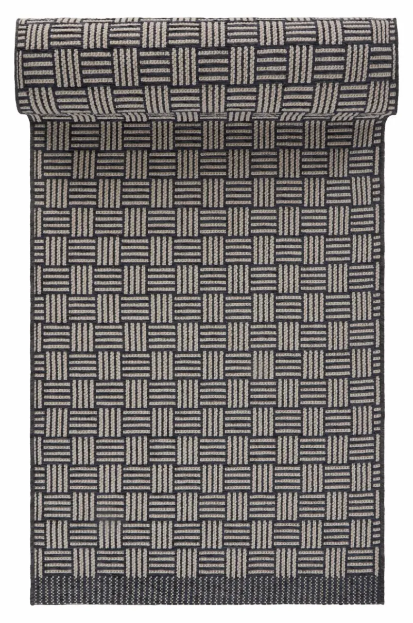Utomhusmattor|Utomhusmattor|Jotex CERVIA Utomhusmatta 80x150 Cm Naturvit/petrol