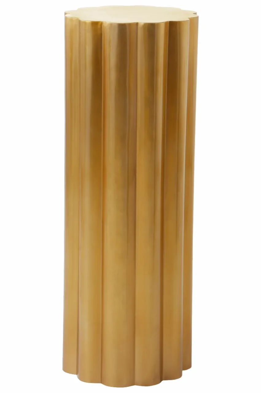 Bord|Jotex CHANTESSE Sidobord ø 30 Cm Guld