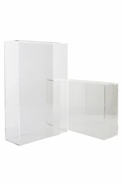 Väggdekoration|Förvaring|Jotex CHELSEA Väggfack 2-pack Transparent