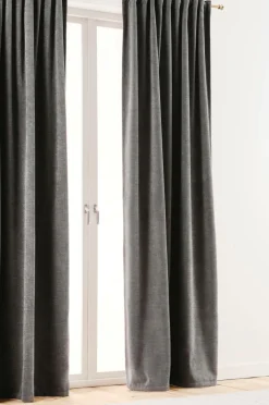 Multifunktionsgardiner|Jotex CHLOE Multifunktionsgardin 2-pack Grå