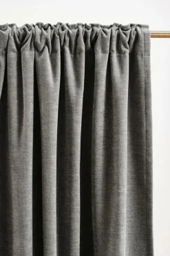 Multifunktionsgardiner|Jotex CHLOE Multifunktionsgardin 2-pack Grå