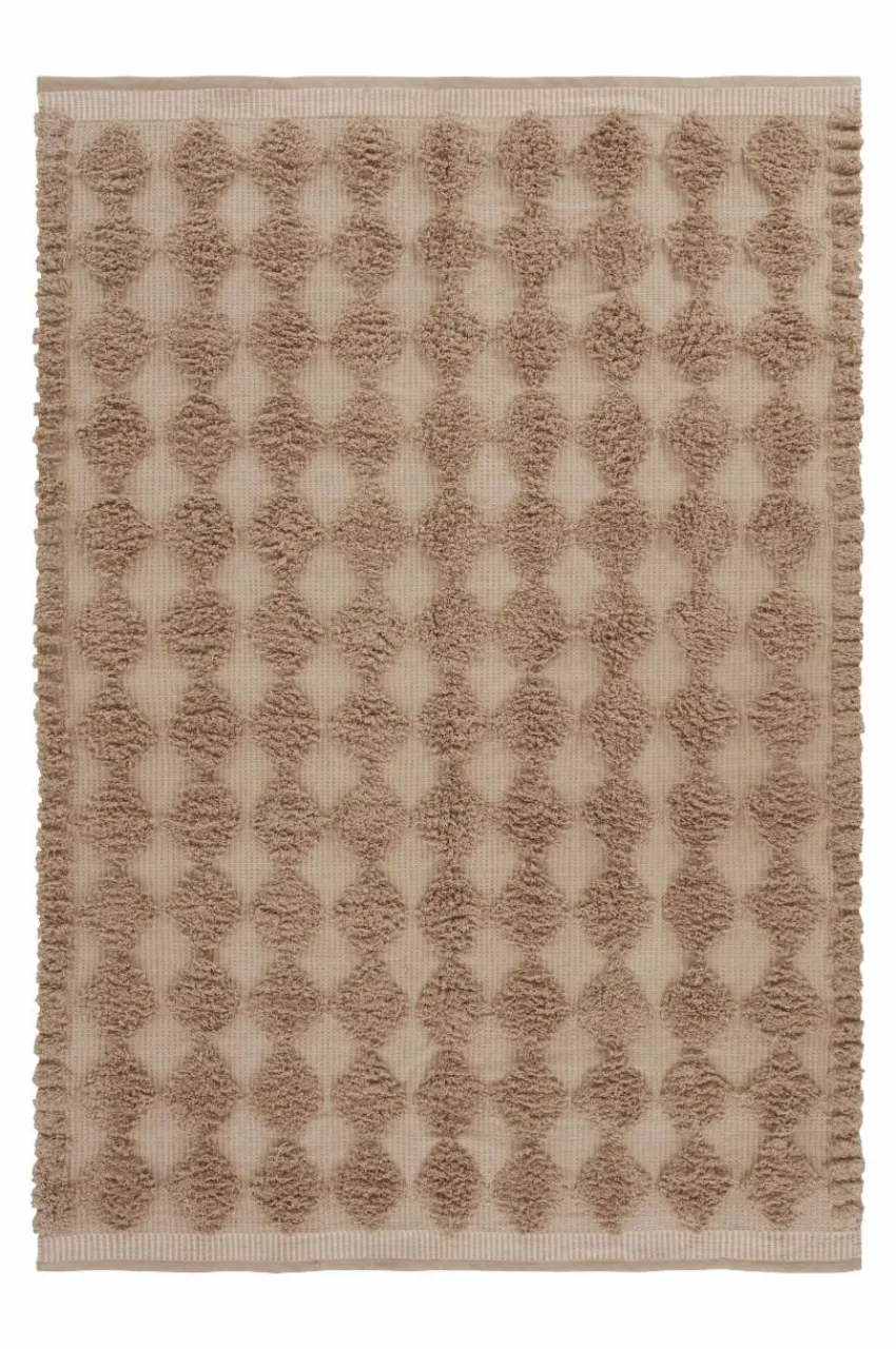 Bomulls- & Trasmattor|Jotex CLEMENTINE Bomullsmatta Beige